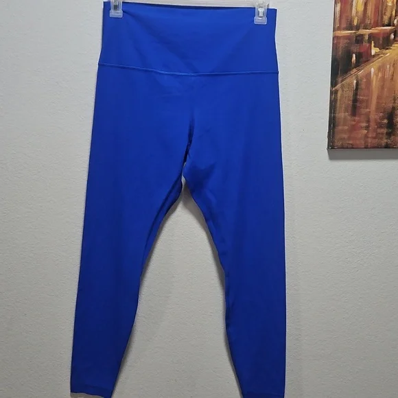 Lululemon Blue Align High-Waisted Leggings - Picture 5 of 7
